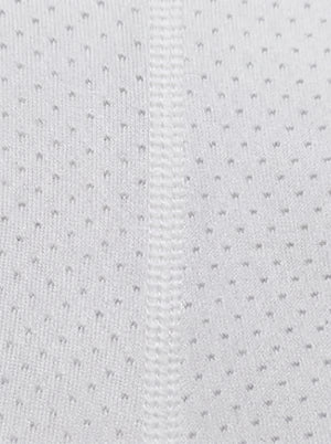 Seamless Bonded Seam Technology of #White Antibacterial Running Tank Top
