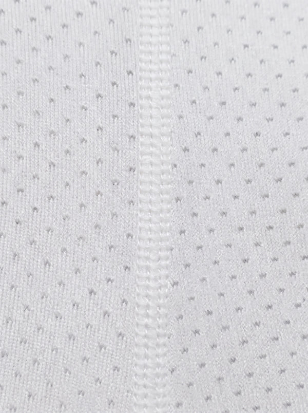 Seamless Bonded Seam Technology of #White Antibacterial Running Tank Top