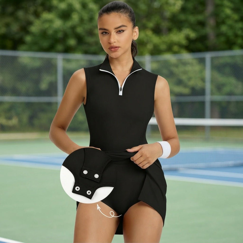 Secure Fit Tennis Dress with Inner Shorts