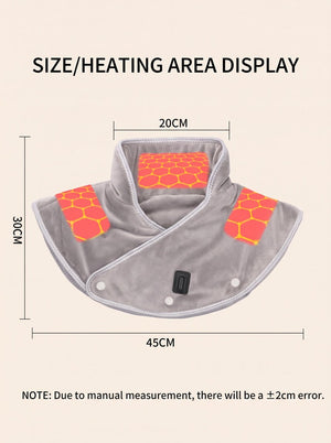 Size information of Heated Neck and Shoulder Wrap