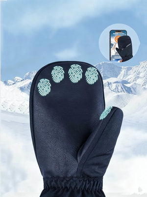 Ski Mittens With Touch‑Screen Function