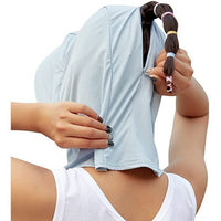Sun Protective Hat Balaclava Hair Hole