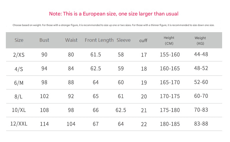  UPF 50+ sports top size guide