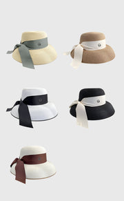 UPF 50+bow Straw Hat collection