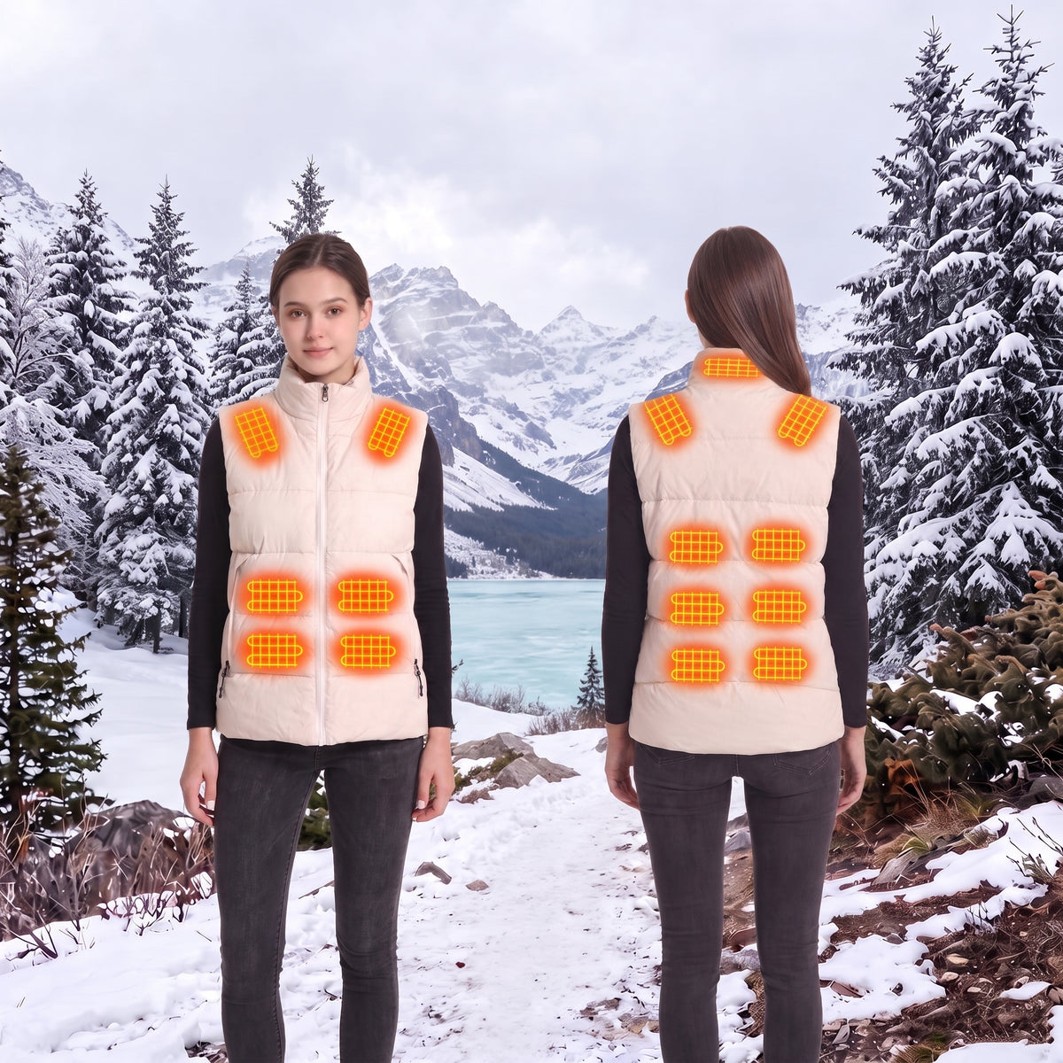 USB Rechargeable Heated Gilet