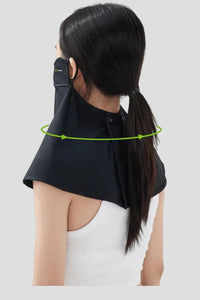  UV Face Mask with Neck Guard  back
