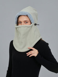 #beangreen Women Fleece Balaclava Hat