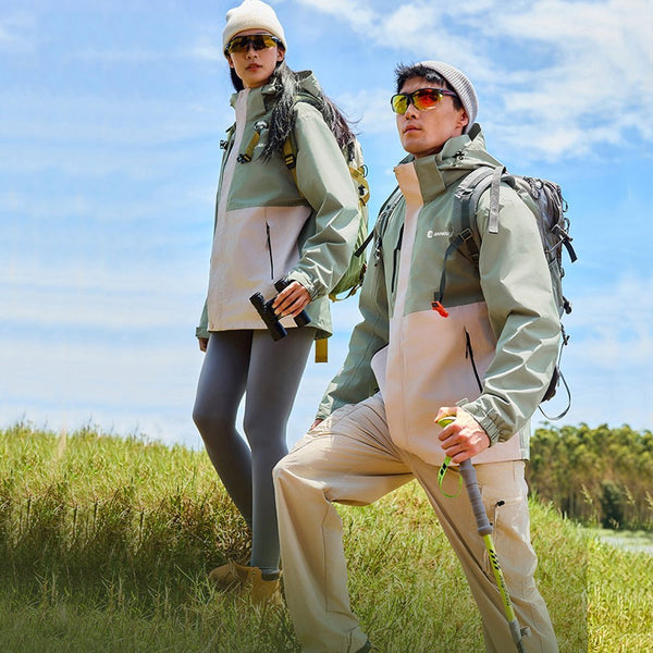 Waterproof 3 in 1 hiking Jacket