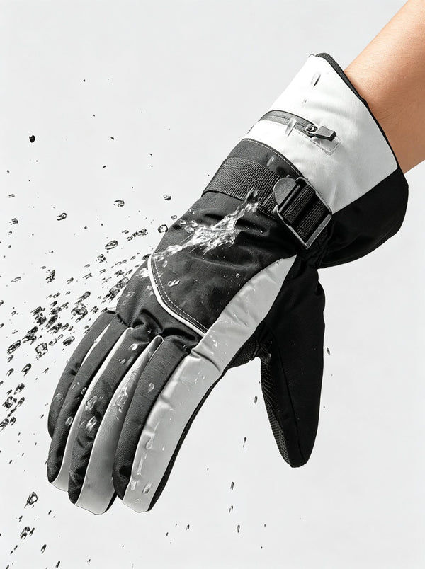 Waterproof Thermal Ski Gloves for Men