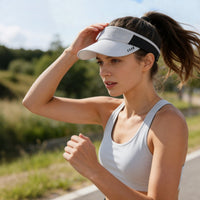 White Adjustable Golf Cap 