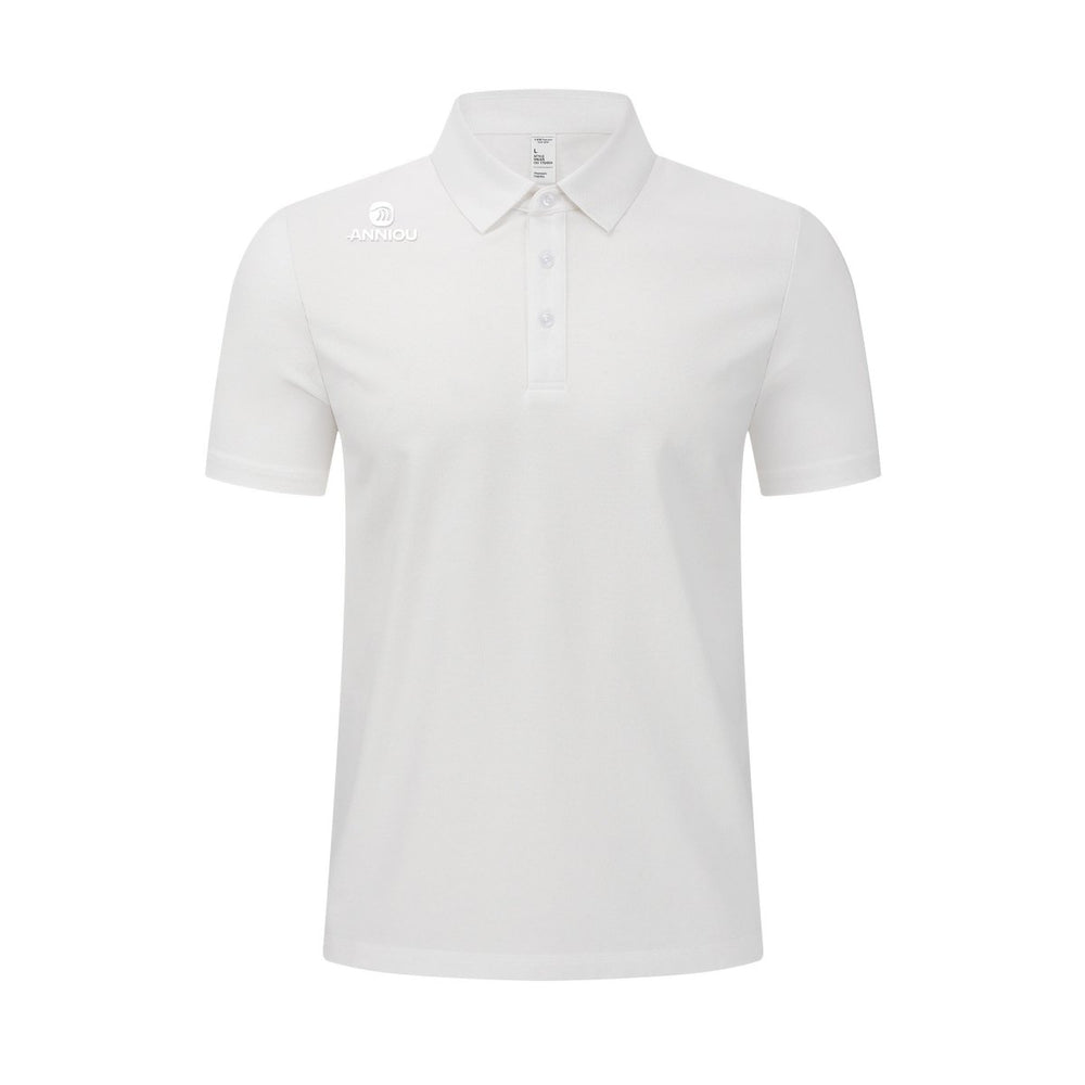 White Golf Polo Shirt UPF 50+ 