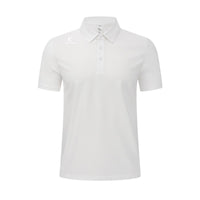 White Golf Polo Shirt UPF 50+ 
