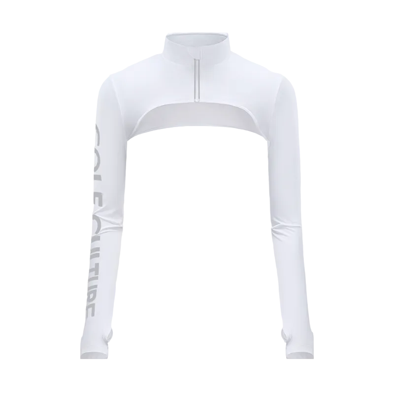 White Golf Shoulder Wrap UPF 50+