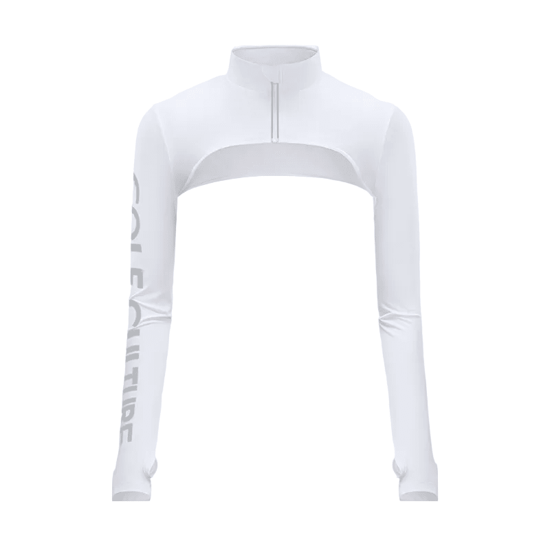 White Golf Shoulder Wrap UPF 50+