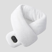 White Heated Massage Scarf
