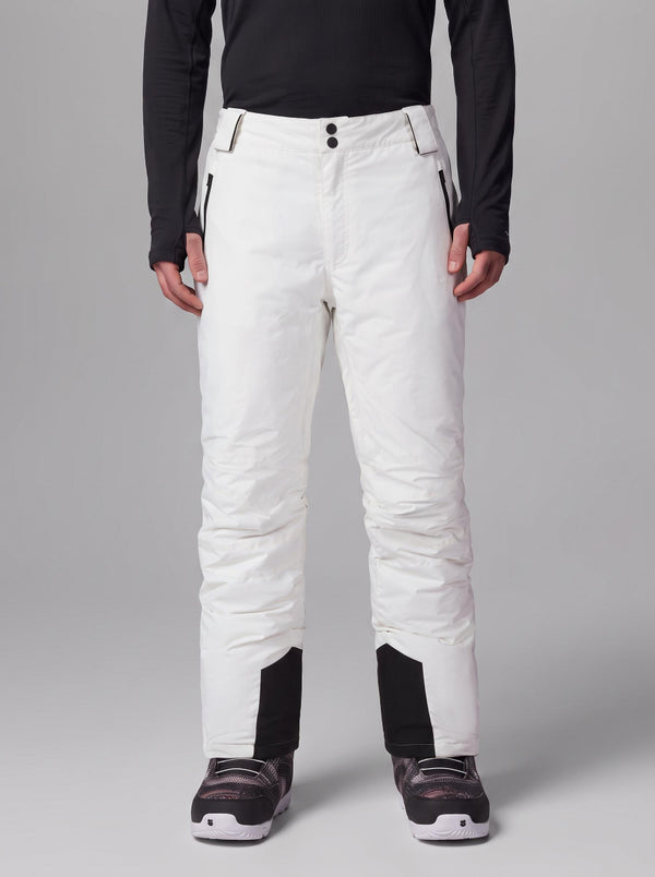#White Men's Professional Ski Pants
