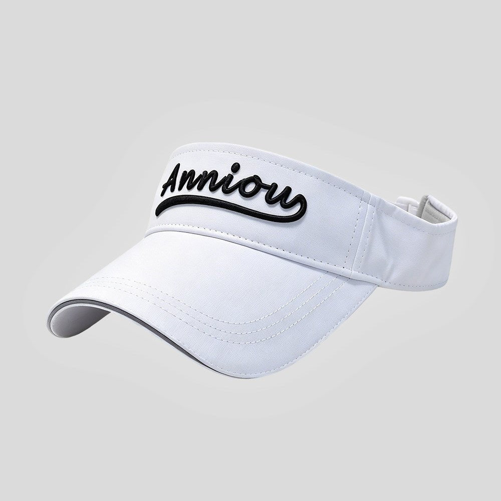 White UV Protection Golf Visor