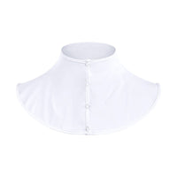 White UV Protection Neck Gaiter UPF 50+