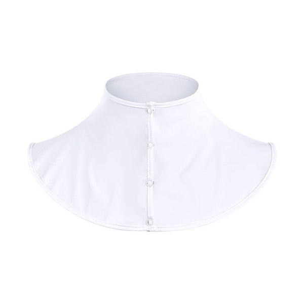 #White UV Protection Neck Gaiter UPF 50+
