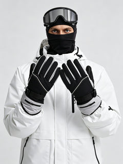 Windproof Thermal Snow Gloves for Skiing