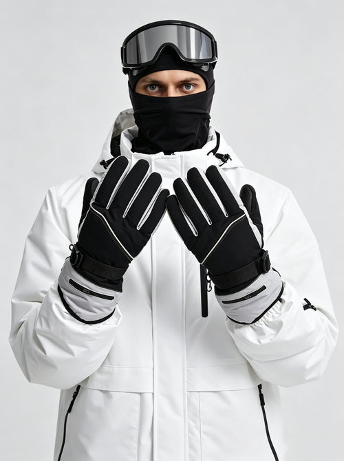 Windproof Thermal Snow Gloves for Skiing