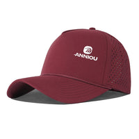 Wine Red 5 Panel Baseball Cap UPF50+