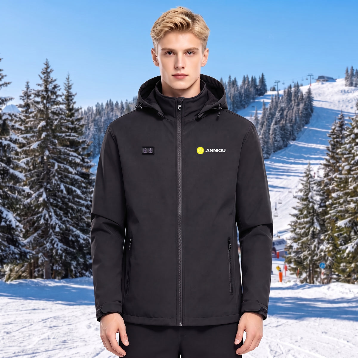 Winter Warm Electric Heated Soft Shell Jacket