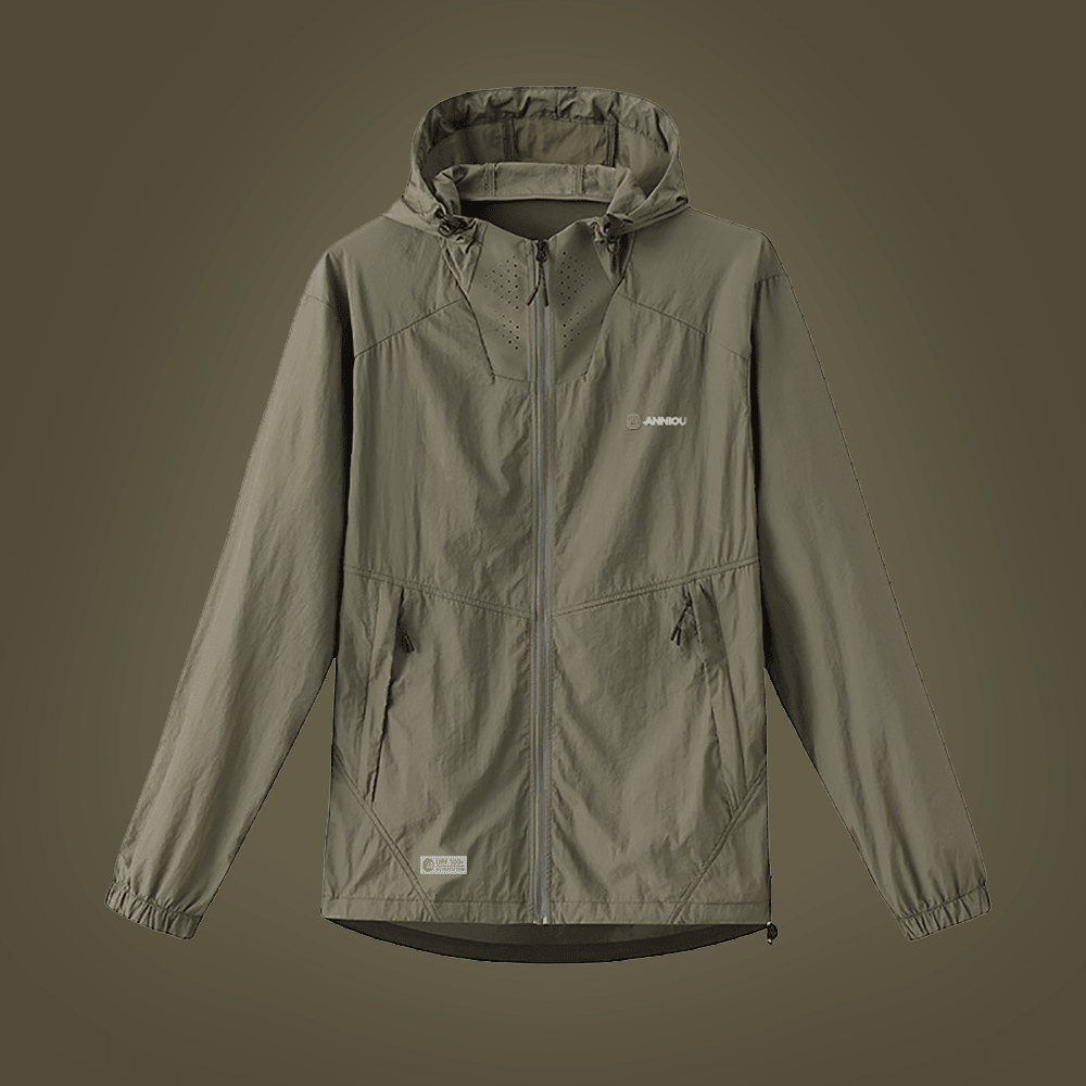 Women's Army Green UV Protection Lightweight Jacket