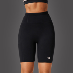 Women's #Black Racing Compression Shorts
