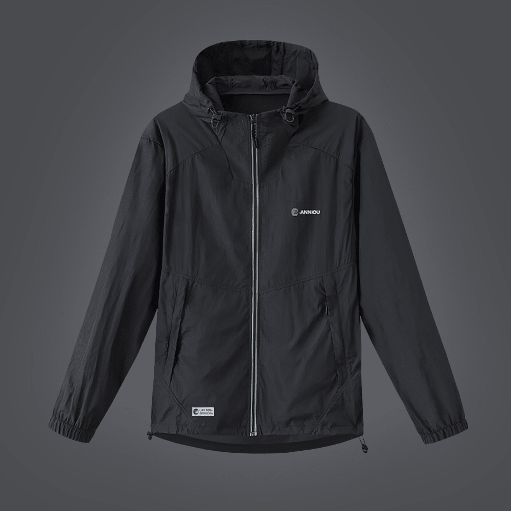Women's Black UV Protection Lightweight Jacket