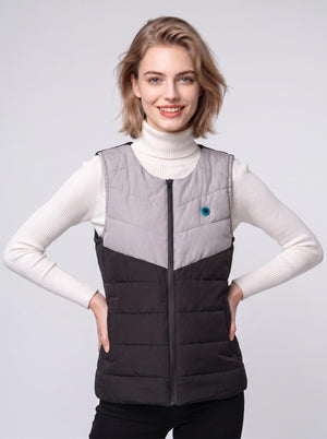Women's Crew neck  Heated Gilet