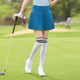 Women's Dark Blue Golf Performance Pleated  Skirt