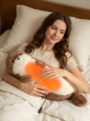 Womens Heated #BrownSeal Pillow