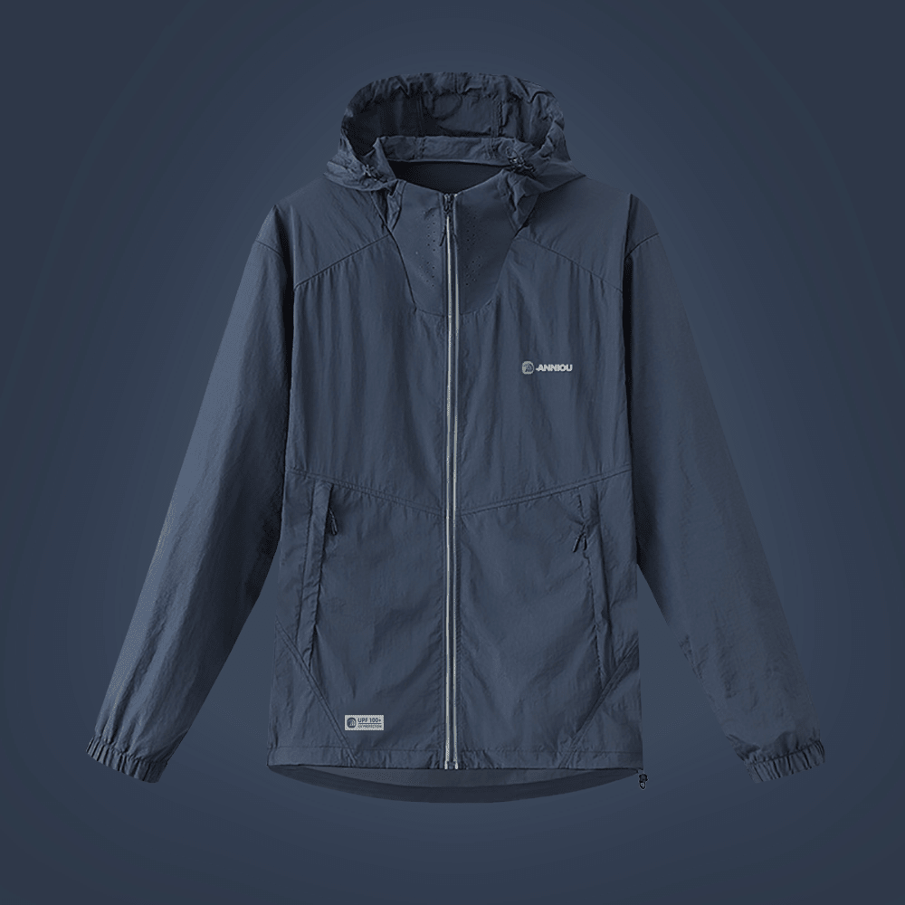 Women's Navy UV Protection Lightweight Jacket
