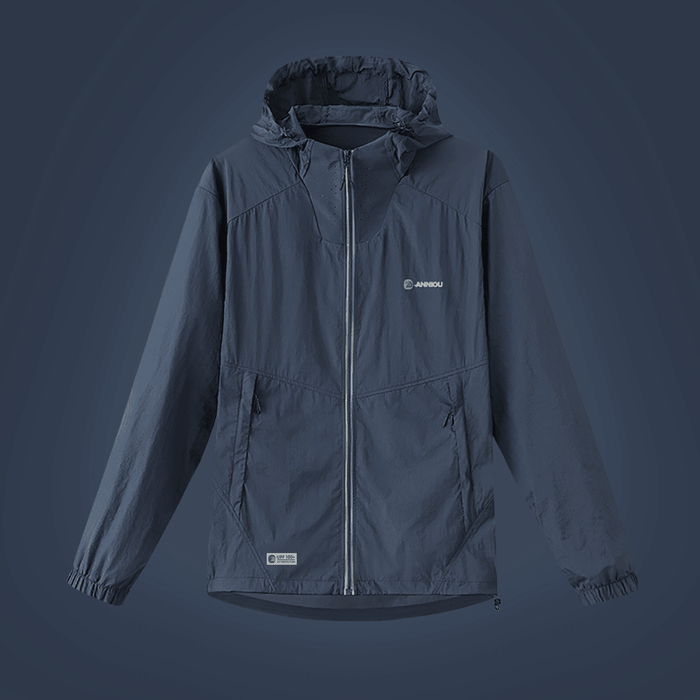 Women's Navy UV Protection Lightweight Jacket