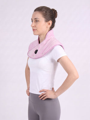 Womens #Purple Heated Neck and Shoulder Wrap