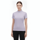 Women's Purple Short Sleeve Golf Polo