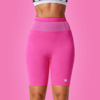 Women's Rose Red Racing Compression Shorts
