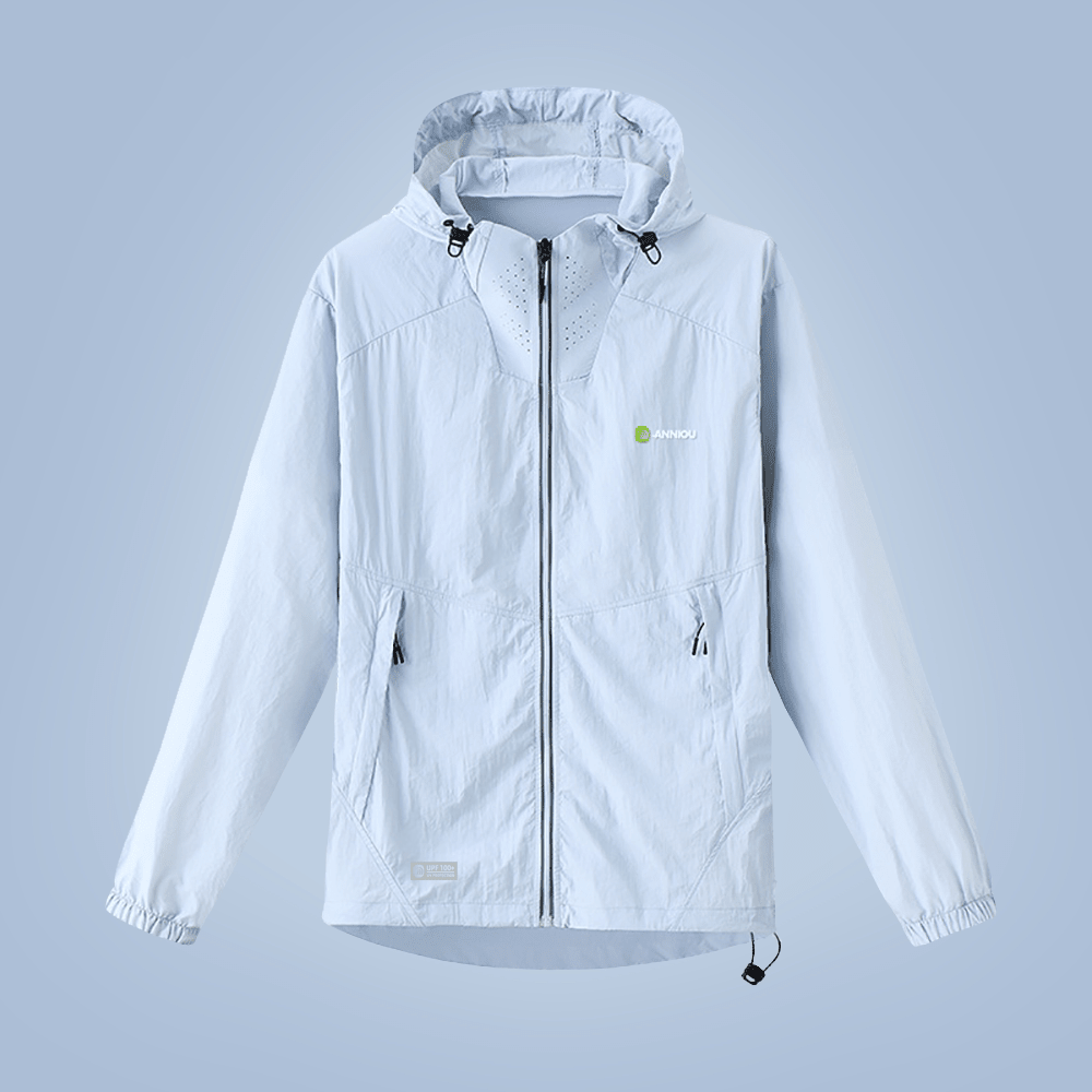 Women's Sky Blue UV Protection Lightweight Jacket