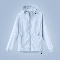 Women's Sky Blue UV Protection Lightweight Jacket