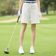 Women's White Golf Shorts