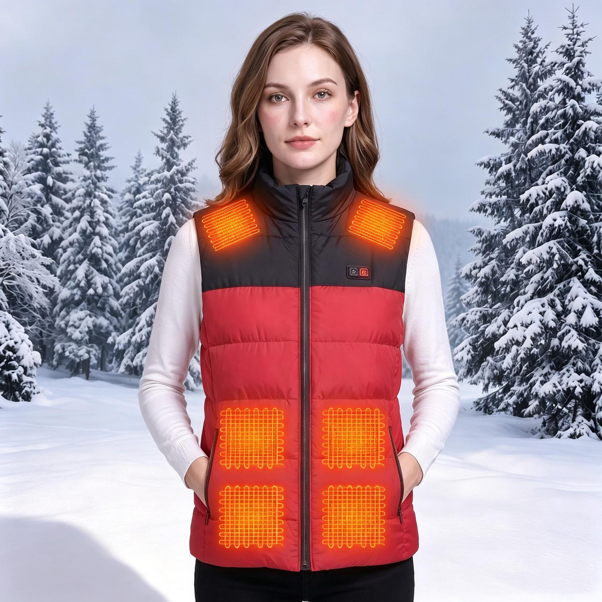 Women's Winter Rechargeable Heated Vest