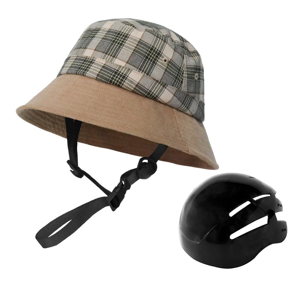 UPF 50+ Plaid Bucket Hat