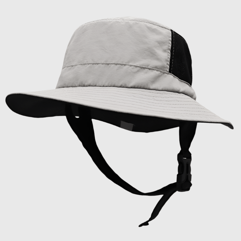 light grey Adjustable Bucket Hat UPF 50+ 