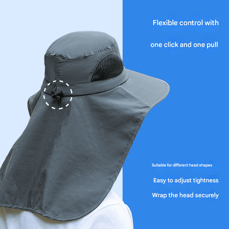 adjustable UPF 50+ Fishing Hat