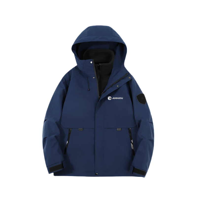 Anniou 3 - in - 1 Outdoor Detachable Fleece Jacket - Sidiou Group