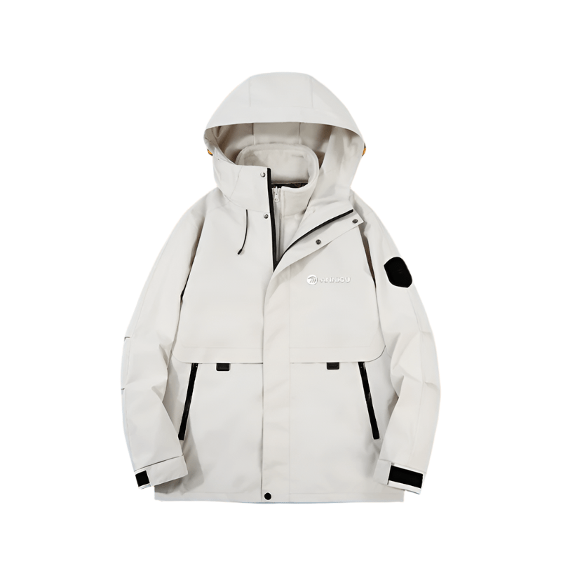 Anniou 3 - in - 1 Outdoor Detachable Fleece Jacket - Sidiou Group