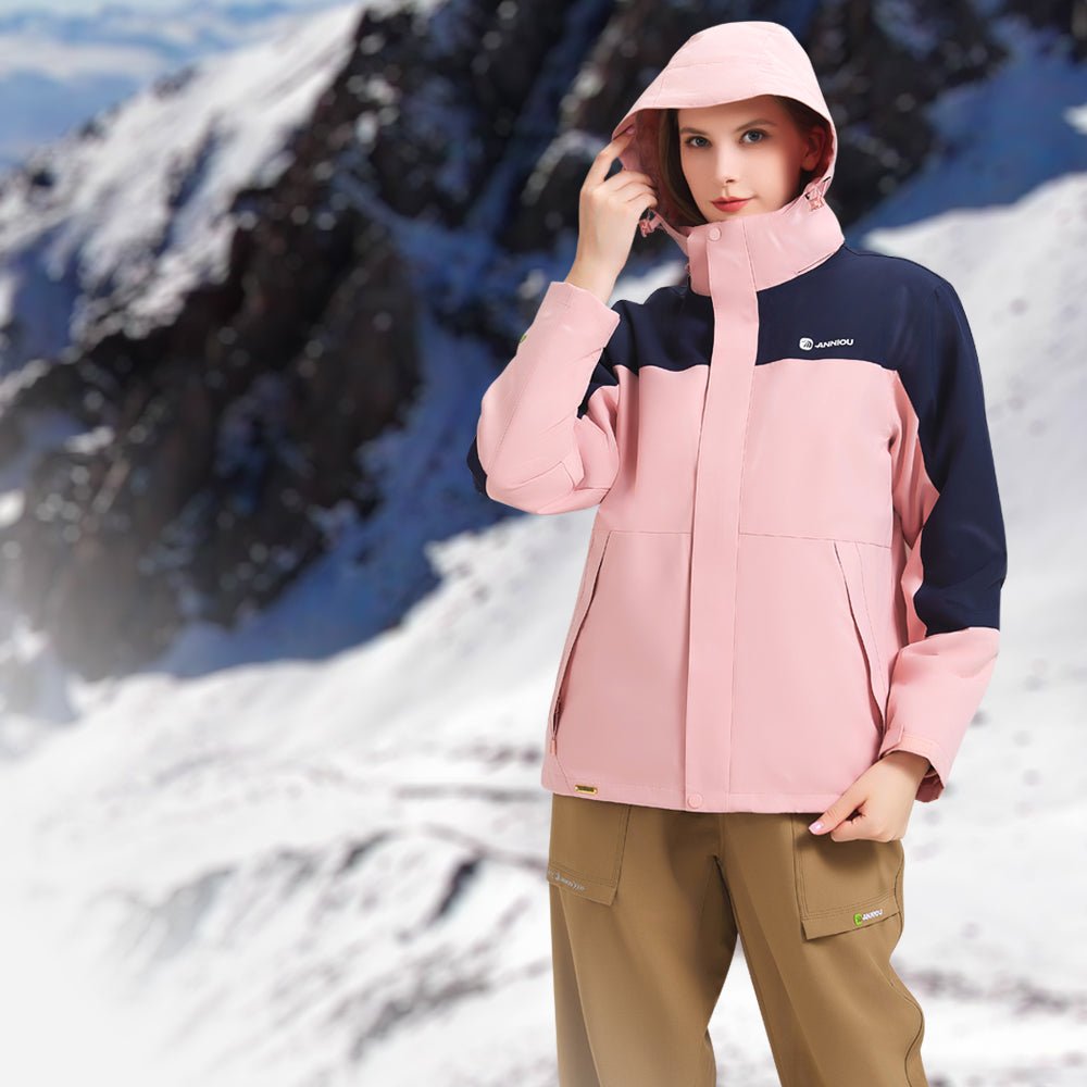 ANNIOU 3 - in - 1 Women's Custom Outdoor Jacket - Sidiou Group