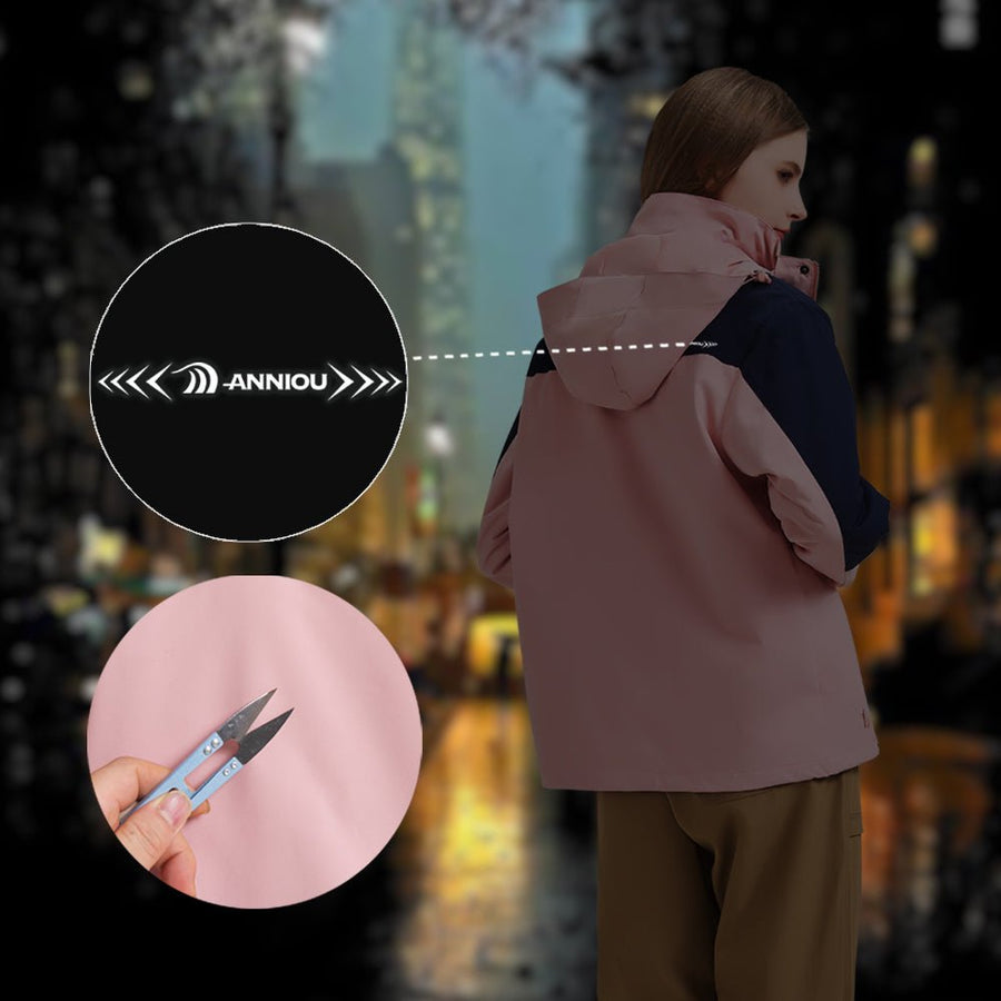 ANNIOU 3 - in - 1 Women's Custom Outdoor Jacket - Sidiou Group