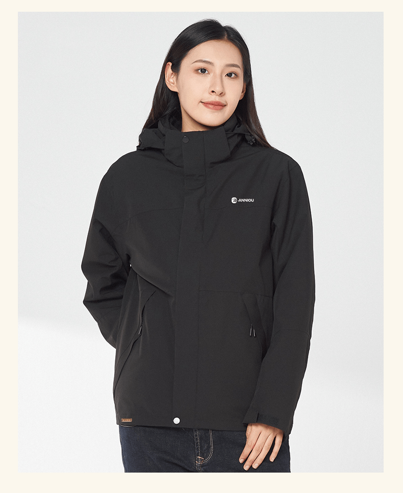 ANNIOU 3 - in - 1 Women's Custom Outdoor Jacket - Sidiou Group